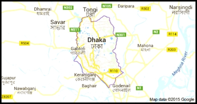 রাজধানীর কুটনৈতিক এলাকাখ্যাত গুলশান এলাকার গুরুত্বপূর্ন সড়কে ধস লেগেছে ।।