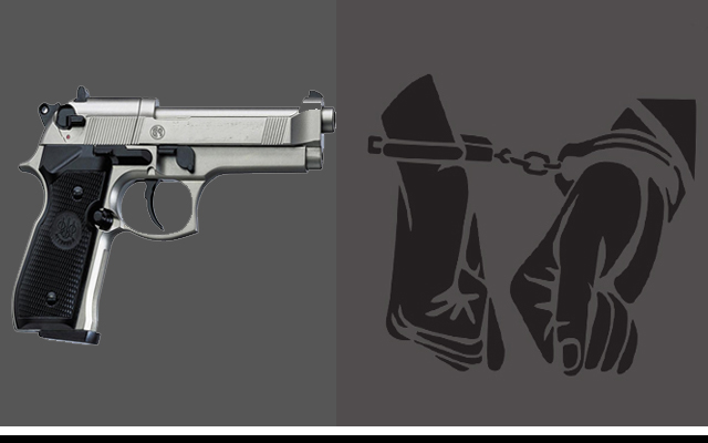 রাজধানীর আগারগাঁও থেকে পিস্তল ও গুলিসহ গ্রেফতার ১ ।।   