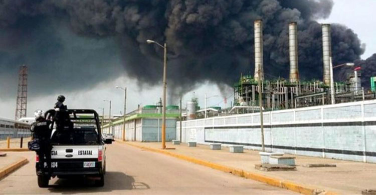 মেক্সিকোয় বিস্ফোরণে নিহত ৩, আহত শতাধিক ।।