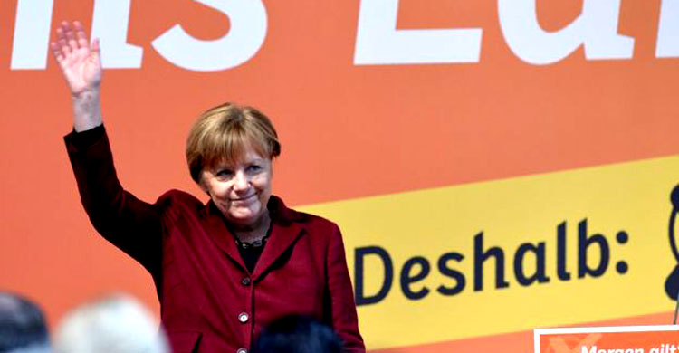 অভিবাসী চুক্তি বিষয়ে সিরিয়া-তুরস্ক সীমান্ত সফরে জার্মান চ্যান্সেলর অ্যাঙ্গেলা মরকেল  ।।