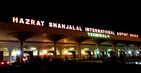 শাহজালালে ক্যানসারের নকল ওষুধ সহ আটক সোহেল রানা ।