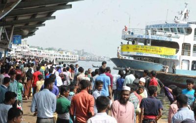 ৫ ঘণ্টার বৈঠকও ব্যর্থ, নৌযান ধর্মঘট চলবেই ।।