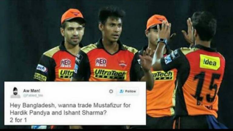 শর্মা-পান্ডের বিনিময়ে মুস্তাফিজকে চায় ভারত।।