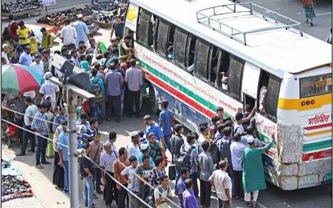 কিলোমিটার প্রতি ২ পয়সা হারে বাস ভাড়া কমছে