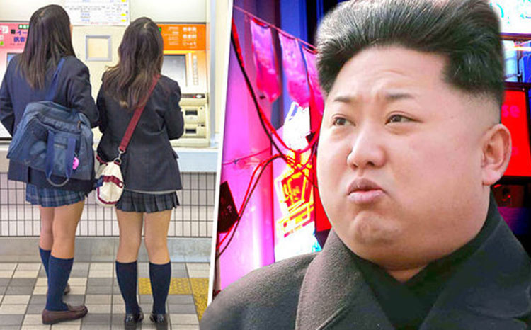 উত্তর কোরিয়ার প্রেসিডেন্টের নৃত্যসঙ্গী স্কুলছাত্রীরা ।।