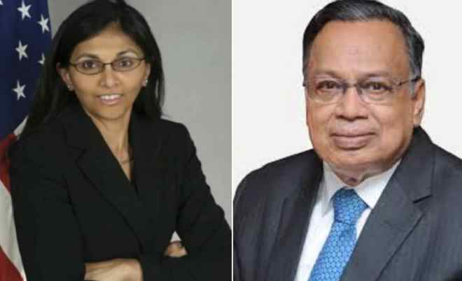 বাংলাদেশের পররাষ্ট্রমন্ত্রীর সঙ্গে বৈঠক করছেন যুক্তরাষ্ট্রের সহকারী পররাষ্ট্রমন্ত্রী নিশা দেশাই ।।
