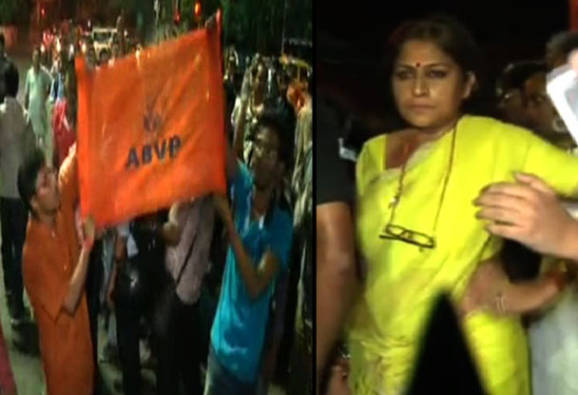 যাদবপুরে বিজেপির ‘দাদাগিরি’, হাজির রূপা গঙ্গোপাধ্যায়, এবিভিপি সমর্থকদের বিরুদ্ধে এফআইআর বিশ্ববিদ্যালয় কতৃপক্ষের