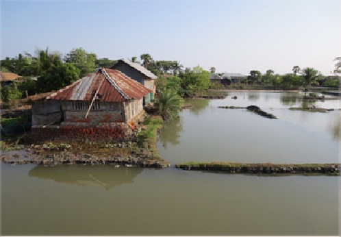 সাতক্ষিরার আশাশুনিতে বেড়িবাঁধ ভেঙে ছয় গ্রাম প্লাবিত ।। কয়েক হাজার মানুষ গৃহহীন, ঠাঁই নিয়েছে আশ্রয়ে কেন্দ্রে....