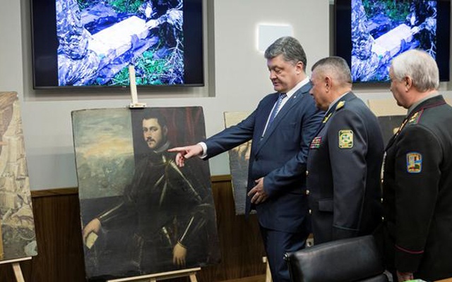 ইতালি থেকে চুরি হওয়া চিত্রকর্ম ইউক্রেনে উদ্ধার ।।