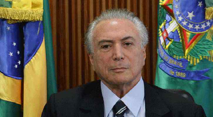 ৬ মাস নয়, পুরো মেয়াদই ক্ষমতায় থাকছেন ব্রাজিলের ভাইস প্রেসিডেন্ট টিমার।।