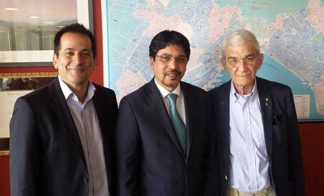 গ্রিসের থেসালোনিকির মেয়রের সঙ্গে বাংলাদেশি রাষ্ট্রদূত বৈঠক.....