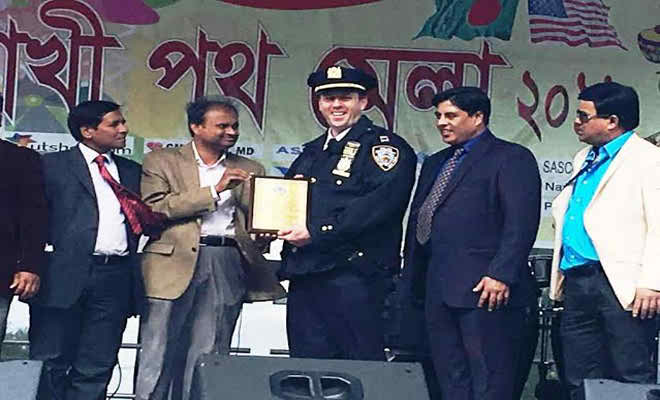 মার্কিন কংগ্রেসের প্রোক্লেমেশন পেলেন এক বাংলাদেশি ।।