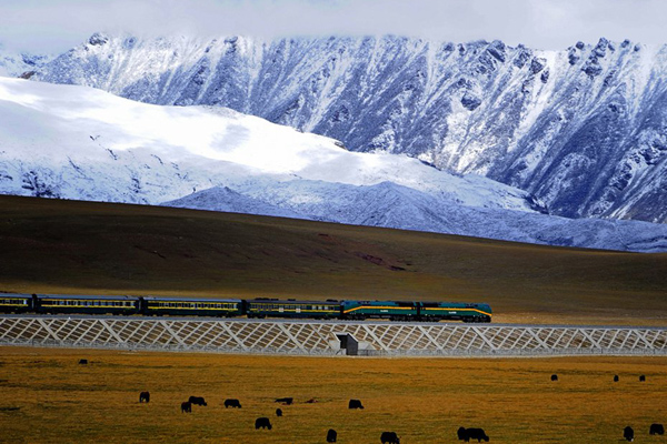 পৃথিবীর উচ্চতম রেলপথ তিব্বতের কিংগহাই ....