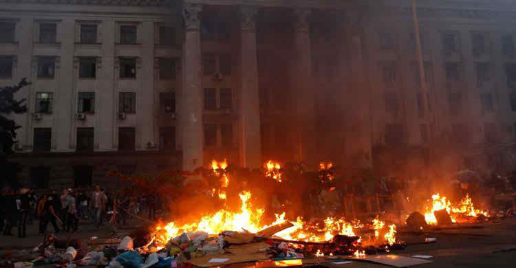 ইউক্রেনে ভয়াবহ অগ্নিকাণ্ড, নিহত ১৬।।