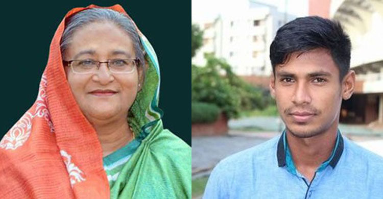 ক্রিকেটার মুস্তাফিজকে জাতীয় বীর আখ্যায়িত করলেন প্রধানমন্ত্রী।।