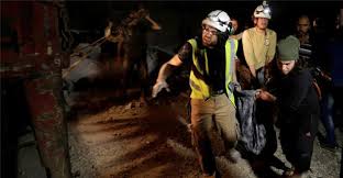 সিরিয়ার ইদলিব শহর ছেড়ে পালাচ্ছে মানুষ।।