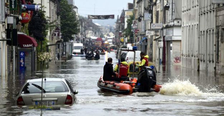 জার্মানি-ফ্রান্সে বন্যা ।। ৫ জনের প্রাণহানি ...