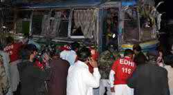 ভারতে হরিয়ানায় চলন্ত বাসে বোমা বিস্ফোরণ ।। আহত ১৫ জন