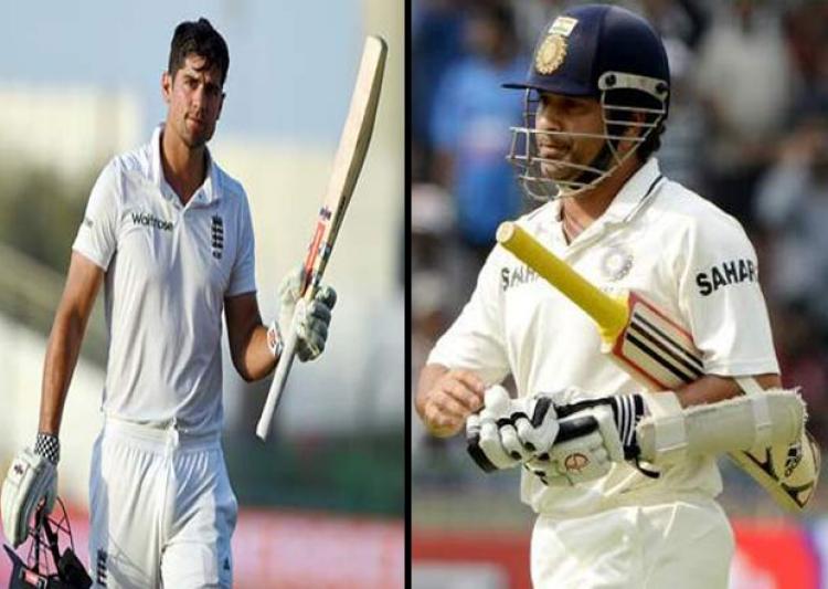 ইংল্যান্ড অধিনায়ক অ্যালিস্টার কুক মাস্টার ব্লাস্ট শচীন টেন্ডুলকারের বিশ্ব রেকর্ড ভাঙার চিন্তাই করছেন না