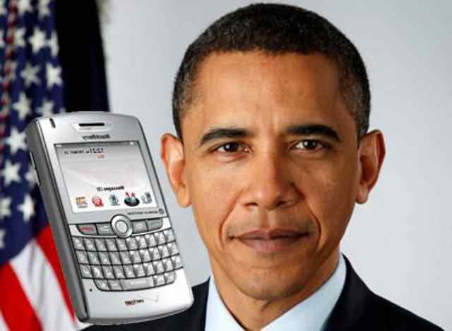 ব্লাকবেরি ছাড়লেন ওবামা ।।