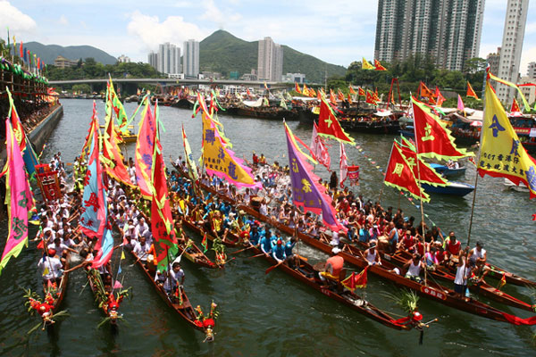 চীনে ড্রাগন বোট রেস উৎসব
