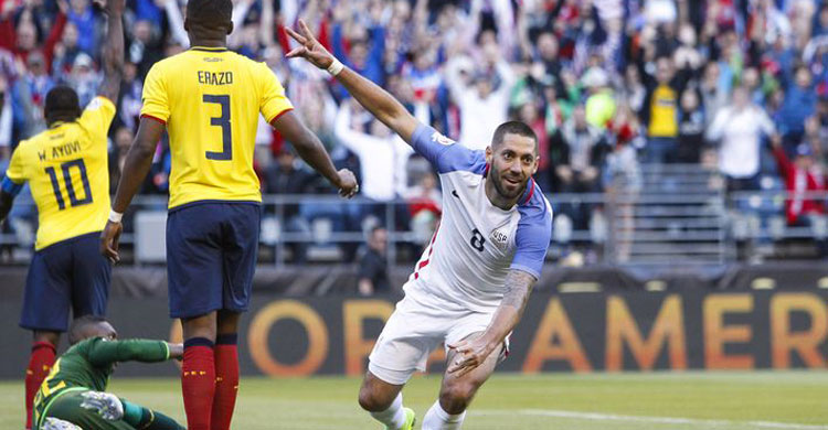 কোপা আমেরিকা ফুটবল : ইকুয়েডরকে হারিয়ে সেমিফাইনালে আমেরিকা...