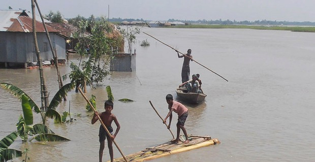 গত ২৪ ঘণ্টায় পানি বেড়েছে ধরলা, ব্রহ্মপুত্র এবং তিস্তায়