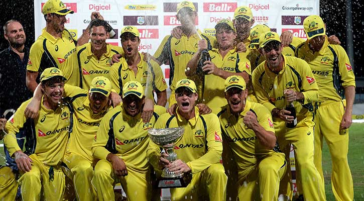 ক্যারিবীয়দের হারিয়ে অজিদের সিরিজ জয়।।