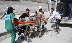 সিরিয়ার বিদ্রোহী নিয়ন্ত্রিত এলাকায় গোলার আঘাতে নিহত ৪৩