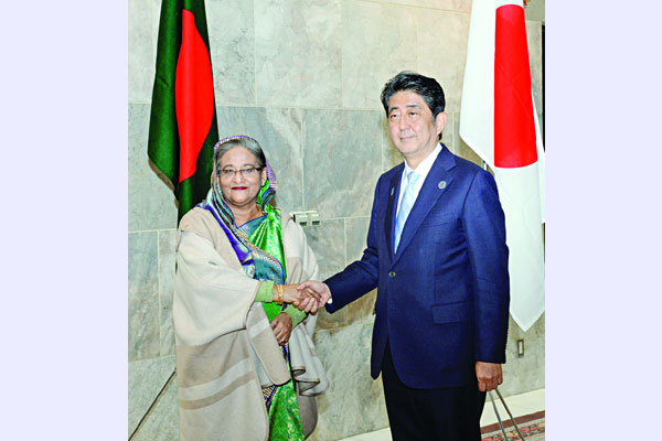 বাংলাদেশের সন্ত্রাসবিরোধী লড়াই ও উন্নয়নে পাশে থাকবে জাপান ।।