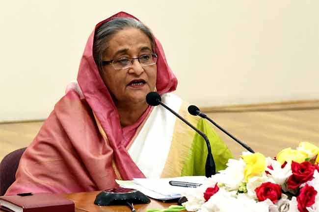 সাভারবাসীর সঙ্গে প্রধানমন্ত্রী শেখ হাসিনার ভিডিও কনফারেন্স।।