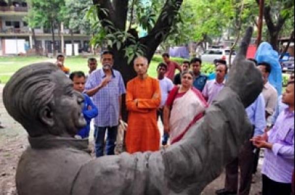 ঢাকা বিশ্ববিদ্যালয় রোকেয়া হলে বঙ্গবন্ধু শেখ মুজিবুর রহমানের ভাস্কর্য স্থাপন করা হবে।।