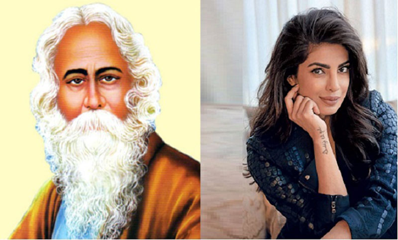 এবার রবীন্দ্রনাথ ঠাকুরের প্রথম প্রেম নিয়ে ছবি বানাবেন বলিউডের হার্টথ্রুব নায়িকা প্রিয়াঙ্কা চোপড়া।।   