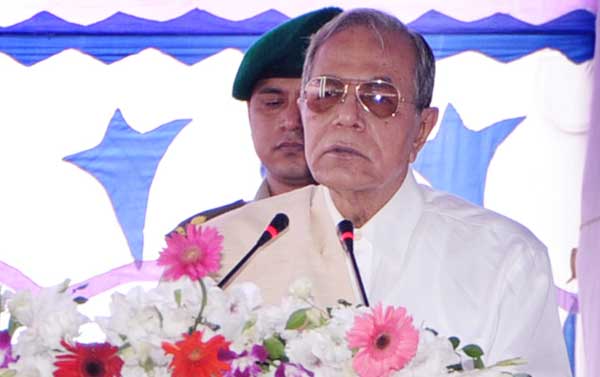 বাংলাদেশ বিশ্বশান্তি প্রতিষ্ঠায় জাতির পিতার নীতি ও আদর্শকে অনুসরণ করছে ।। রাষ্ট্রপতি মোঃ আবদুল হামিদ   