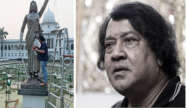 আমার মা মারা যাওয়ার পরও এতটা কষ্ট পাইনি যতটা ভাস্কর্য অপসারনে গতকাল পেলাম ।। মৃণাল হক