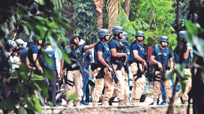 সাভারের মধ্যগ্যান্ডায় জঙ্গি আস্তানায় অভিযান শেষ,গ্রেনেড-সুইসাইড ভেস্ট উদ্ধার।।   