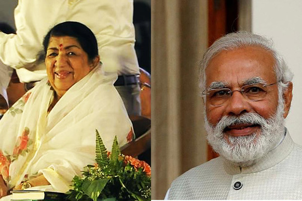 এবার নরেন্দ্র মোদির ভূয়সী প্রশংসা করলেন কিংবদন্তি কণ্ঠশিল্পী লতা মঙ্গেশকর।।   