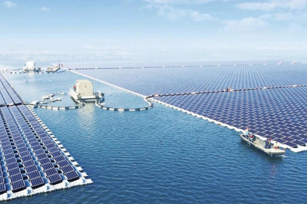 বিশ্বের সর্ববৃহৎ ভাসমান সৌরবিদ্যুৎ প্রকল্প তৈরি করল চীন   