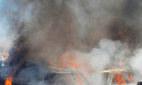 দিল্লিতে চায়ের দোকানে সিলিন্ডার বিস্ফোরণ, নিহত ৫।।