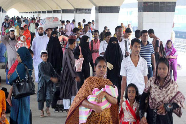 ঢাকায় ফেরার চাপ বাড়বে আগামী শুক্রবার ও শনিবার।।