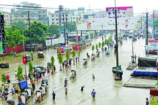 ঢাকা শহরের জলাবদ্ধতা নিরসনে বিভিন্ন প্রকল্প গ্রহন।।   