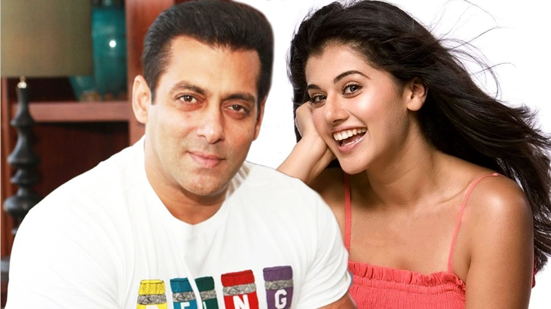 সালমান খানের সঙ্গে অভিনয় করতে মুখিয়ে বলিউড অভিনেত্রী তাপসী পান্নু।।   