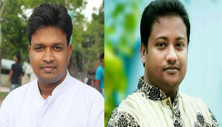 যশোর জেলা ছাত্রলীগের সভাপতি ইকবাল ও সা. সম্পাদক জিসান।।      