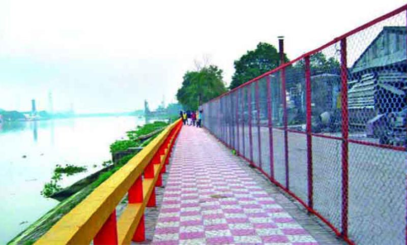 রাজধানীর তিন নদীর তীরে হচ্ছে ওয়াকওয়ে,ইকোপার্ক।।
