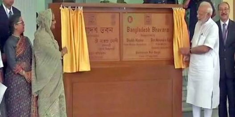 কবিগুরুর শান্তিনিকেতনে বাংলাদেশ ভবনের উদ্বোধন করলেন শেখ হাসিনা-নরেন্দ্র মোদি