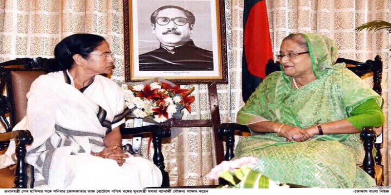 পশ্চিমবঙ্গের মুখ্যমন্ত্রী মমতার সঙ্গে প্রধানমন্ত্রী শেখ হাসিনার একান্তে বৈঠক।।