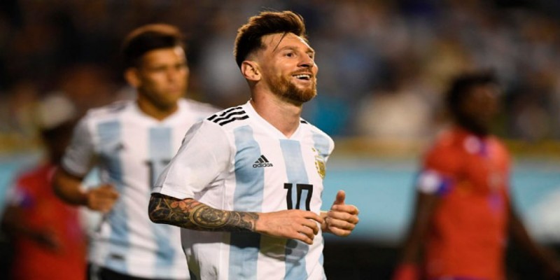 মেসির হ্যাটট্রিকে হাইতিকে ৪-০ গোলে হারাল আর্জেন্টিনা   