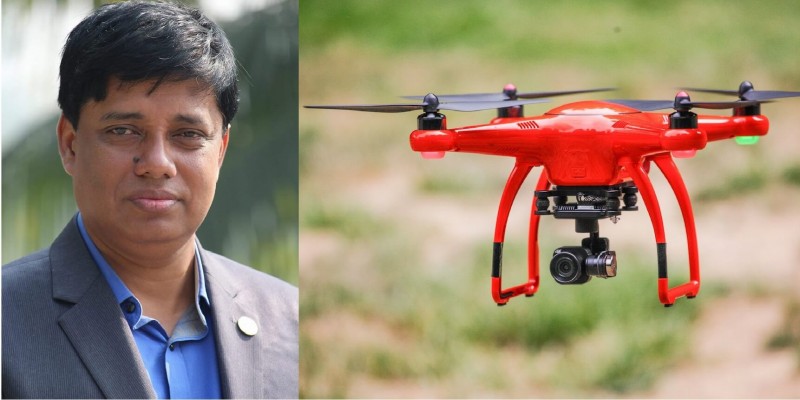 অপরাধ দমনে ‘ড্রোন সার্ভিলেন্স’ চালু করলেন নরসিংদীর এসপি সাইফুল্লাহ আল মামুন