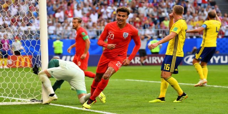 সুইডেনকে হারিয়ে বিশ্বকাপের সেমি ফাইনালে ইংল্যান্ড