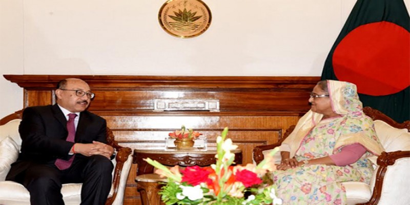 প্রধানমন্ত্রীর সঙ্গে ভারতীয় হাইকমিশনারের সাক্ষাৎ।।